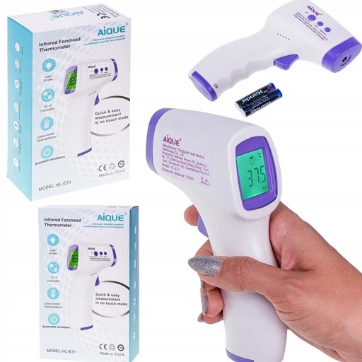 تب سنج و دماسنج دیجیتال لیزری AIQUE مدل HL-E31