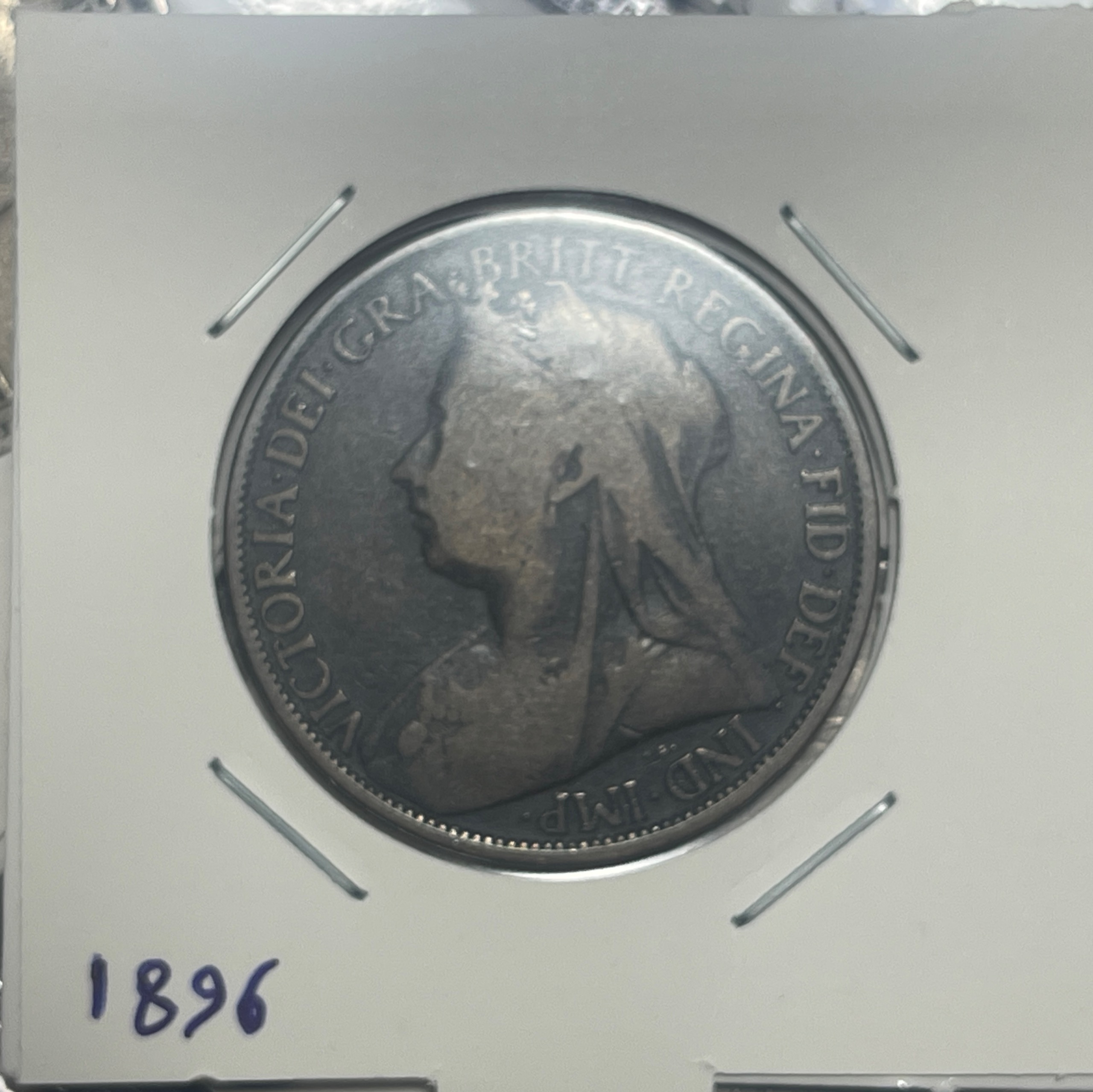 سکه 1 پنی1896