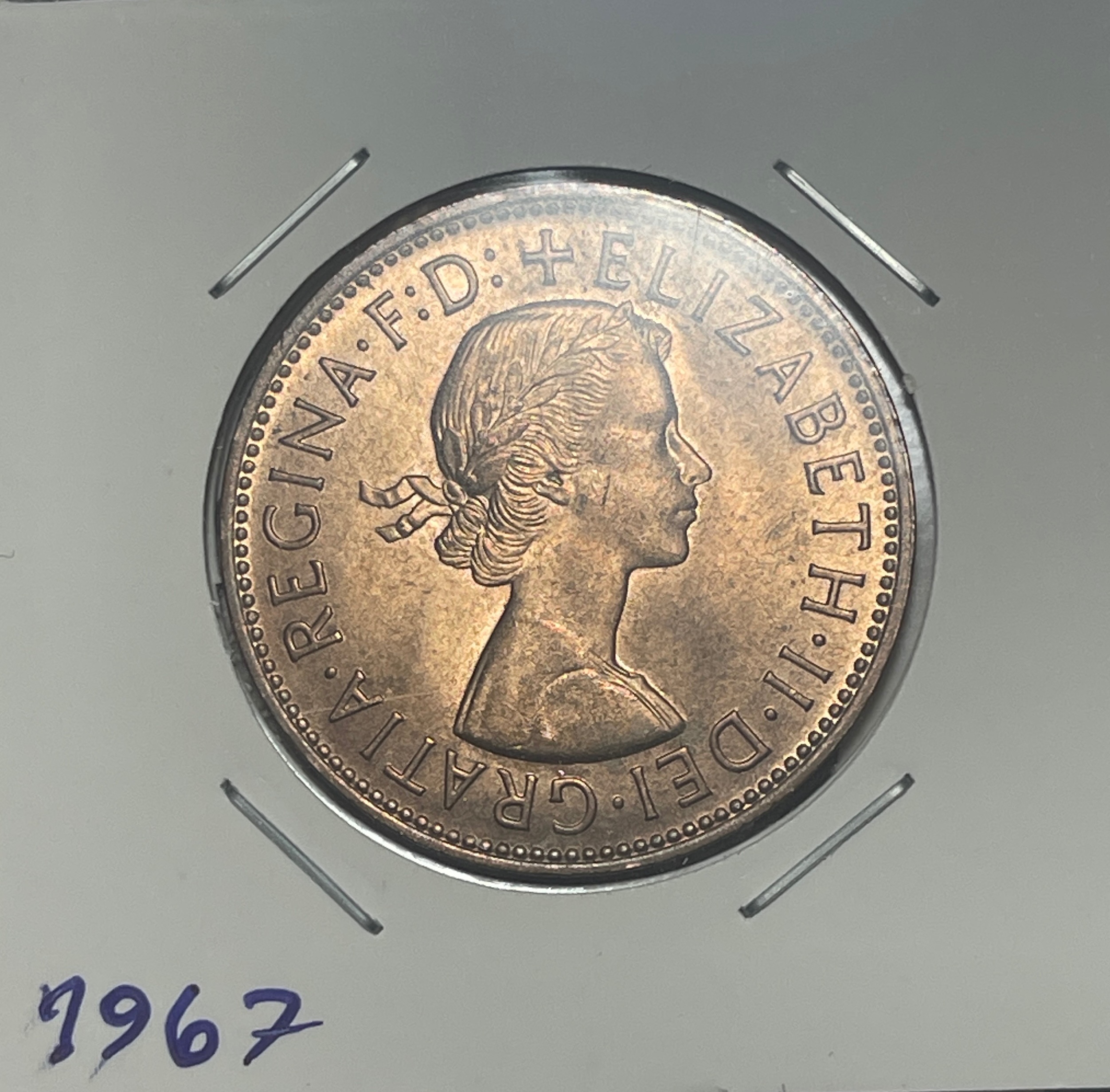 سکه 1 پنی1967