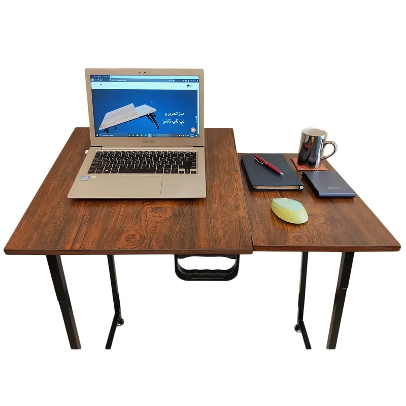 میز پایه بلند تاشو کمجا جلو مبل تخت L5080-2