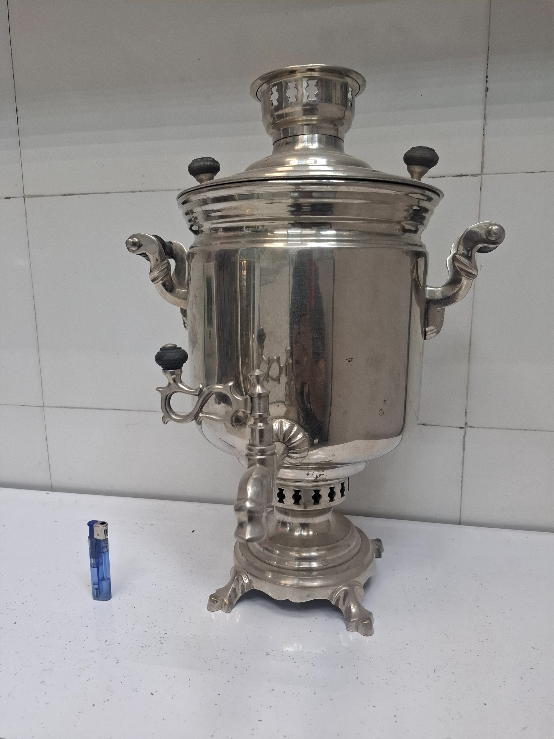 سماور سطلی زغالی