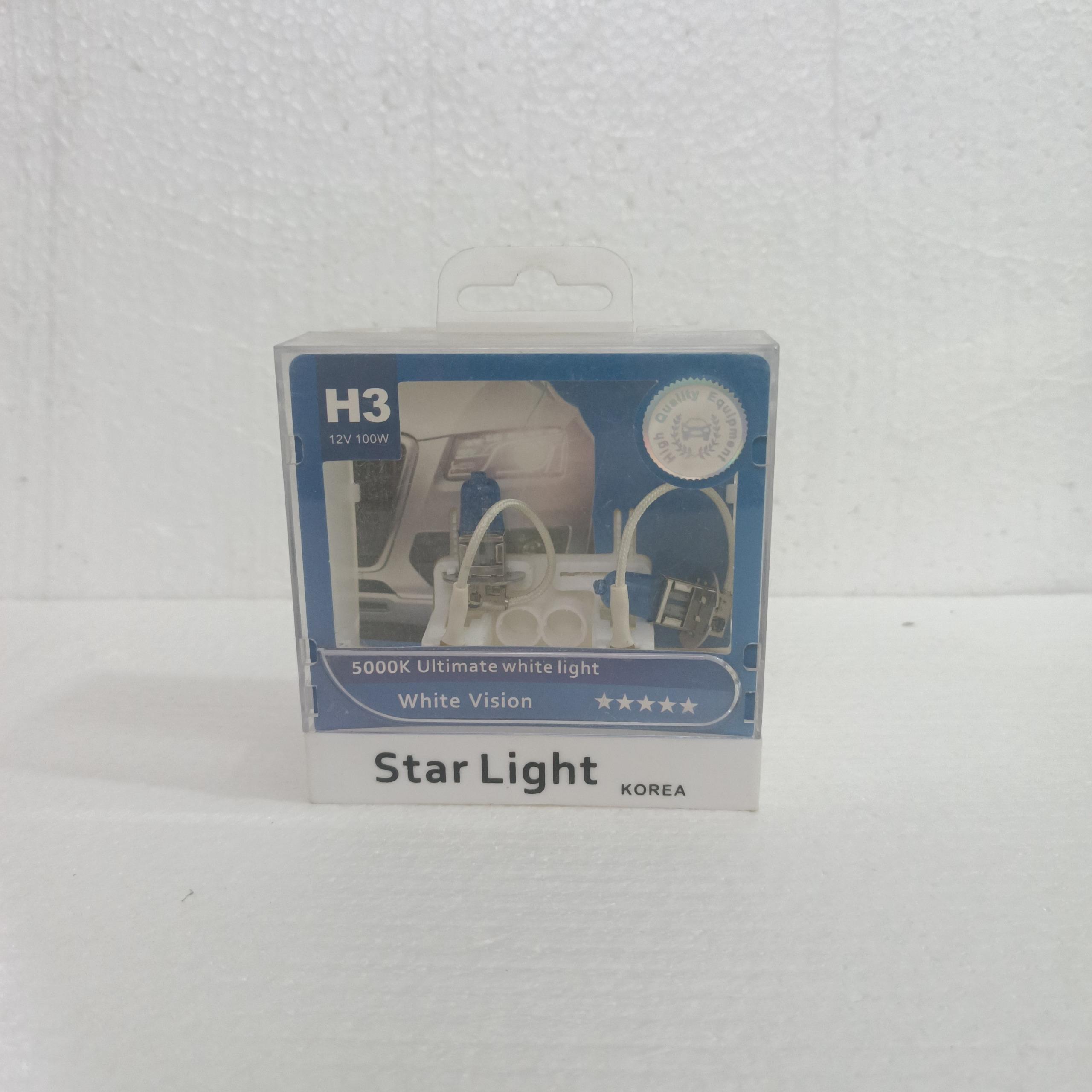 لامپ هالوژن یخی اچ3 STAR LIGHT