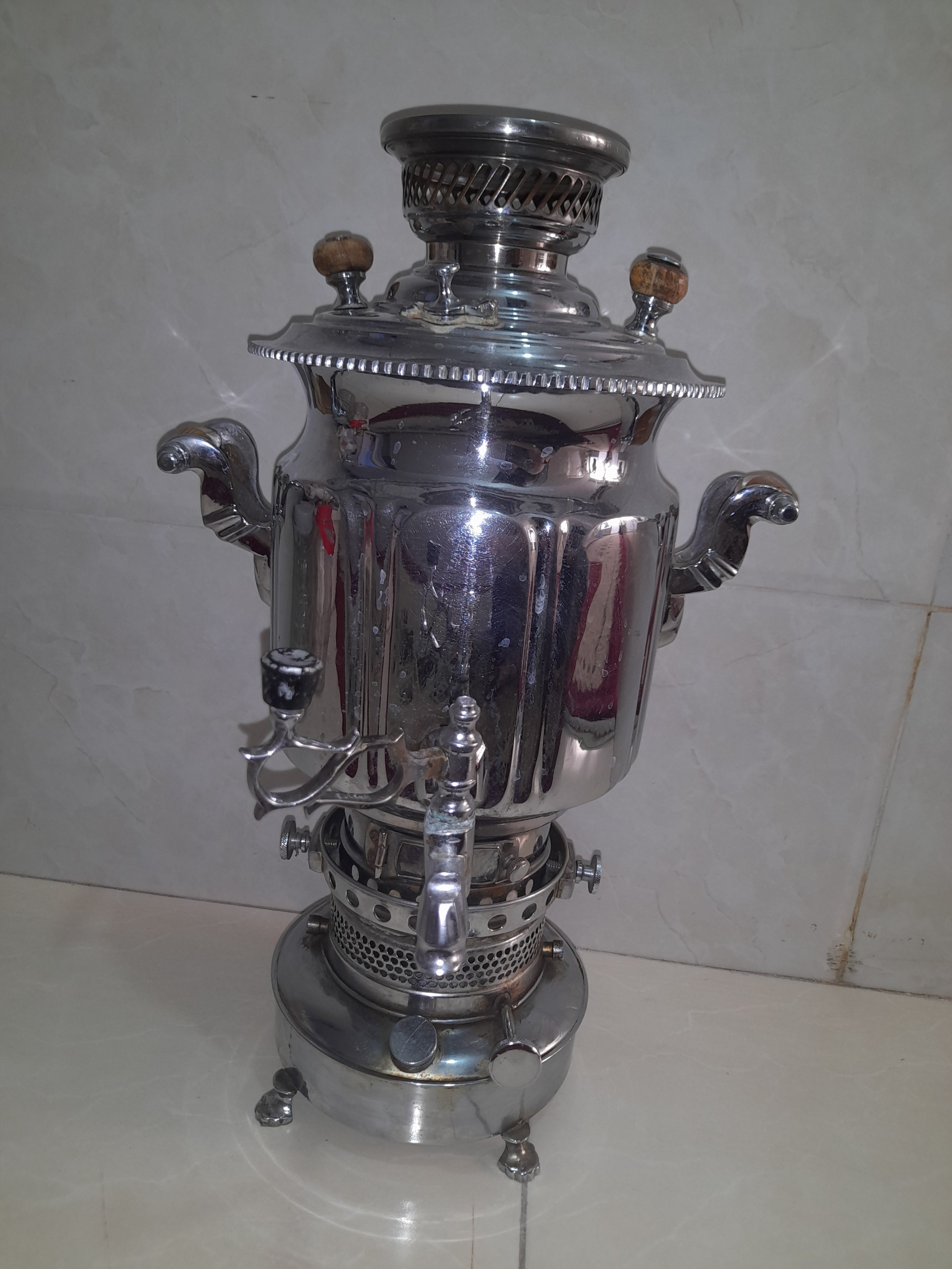 سماور نفتی برنجی