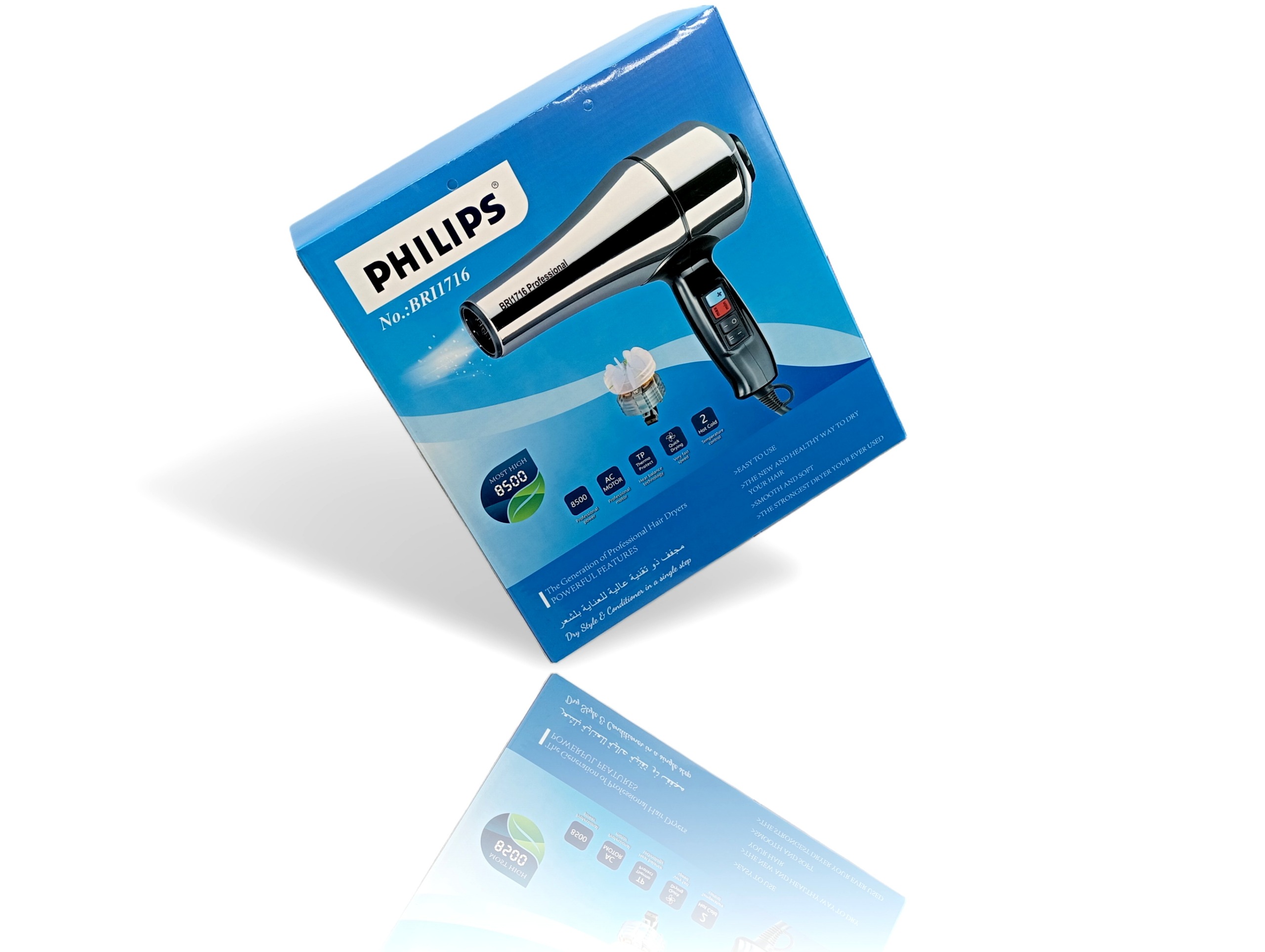 سشوار فلیپس اورجینال بدن استیل PHILIPS NEW 11716