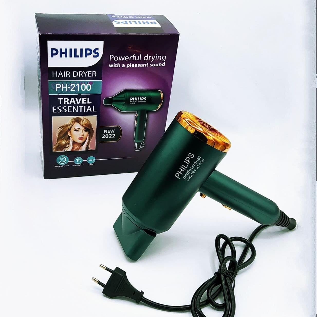 سشوار حجم کوچک فلیپس با پرتاب باد عالی PHILIPS