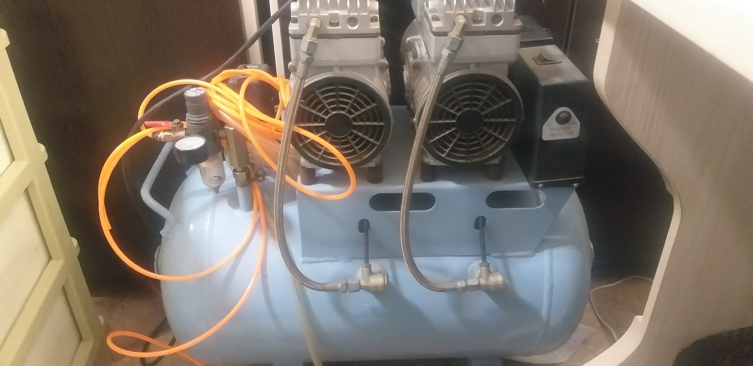 کمپرسور باد 50لیتری سایلنت بیصدا