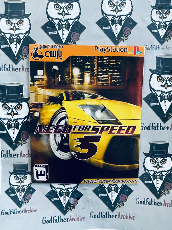 بازی پلی استیشن 1 NEED FOR SPEED 5 نشر پارسه