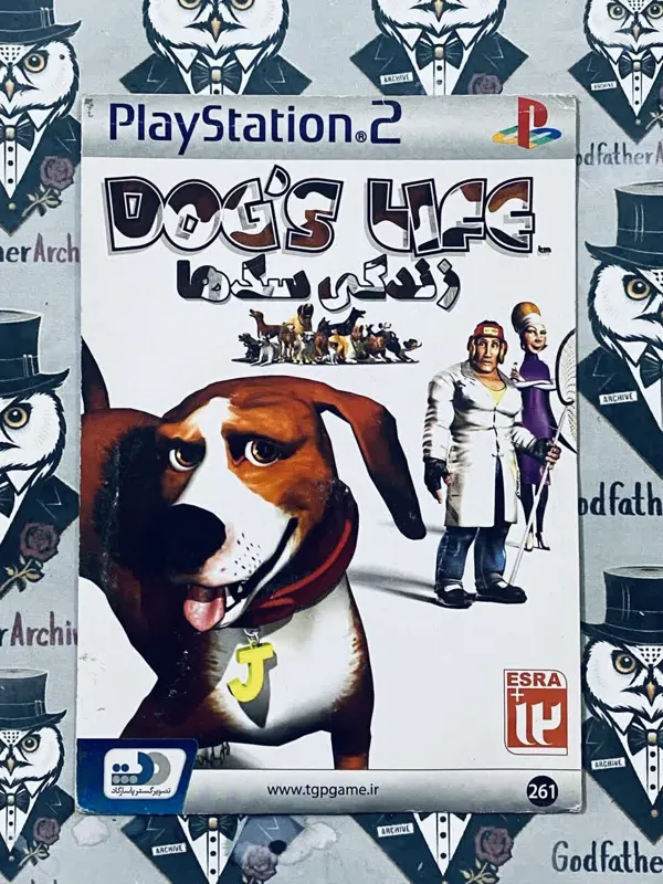 بازی پلی استیشن 2 DOGS LIFE