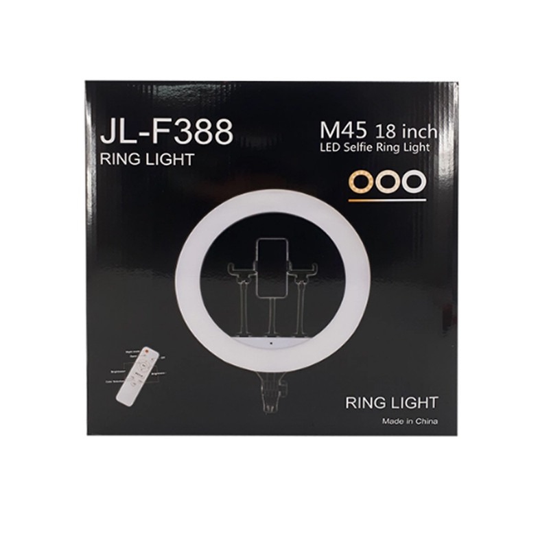 رینگ لایت حرفه ای مدل  JLF-388 (80 وات)