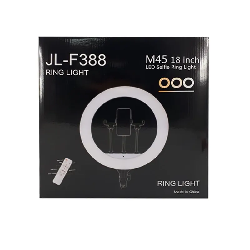 رینگ لایت حرفه ای مدل JLF-388 (80 وات)