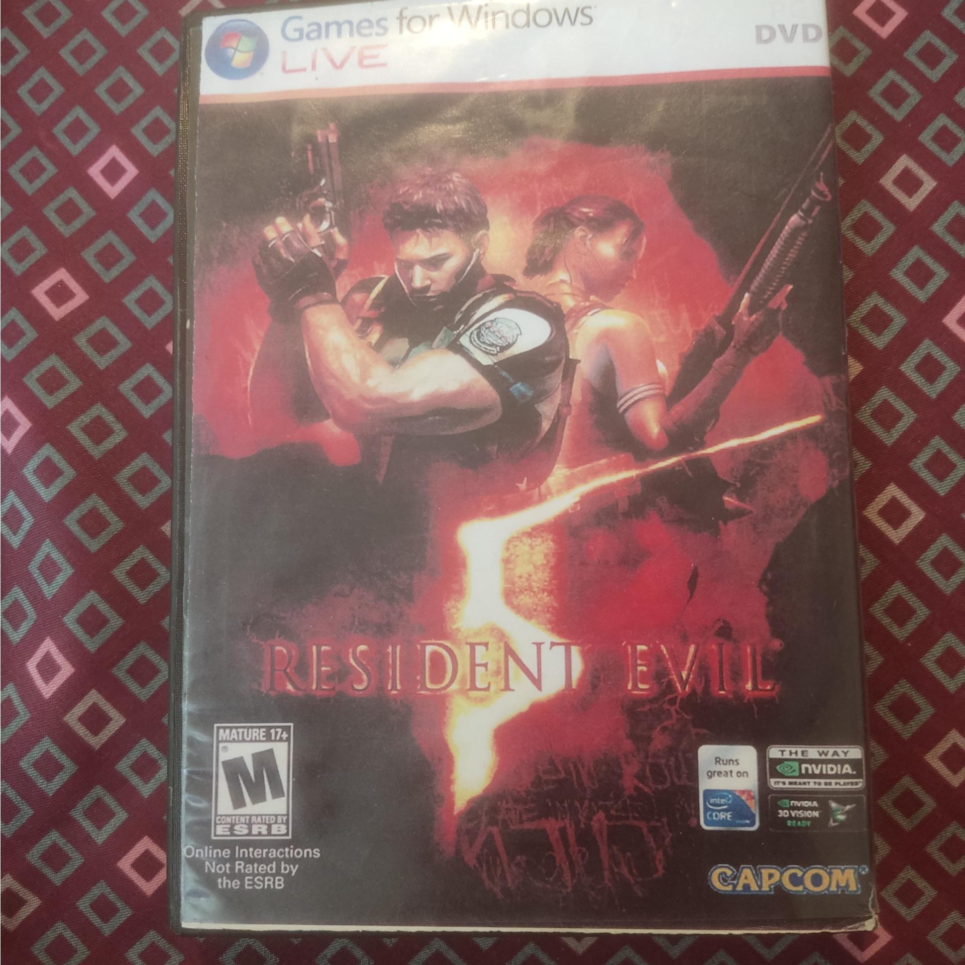 بازی کامپیوتری رزیدنت اویل 5 resident evil