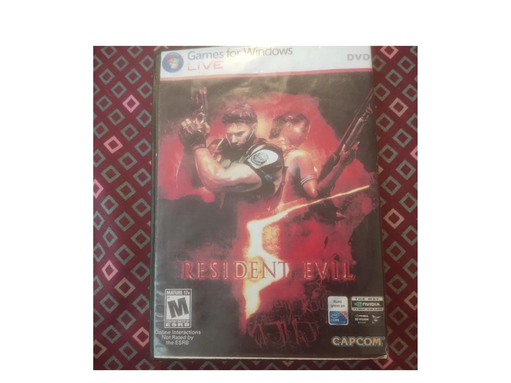 بازی کامپیوتری رزیدنت اویل 5 resident evil 5