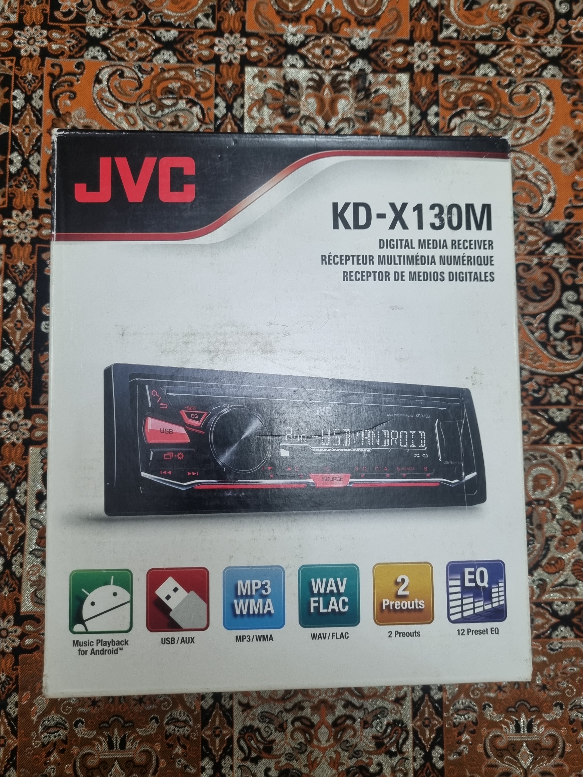 پخش ماشین مدل JVC