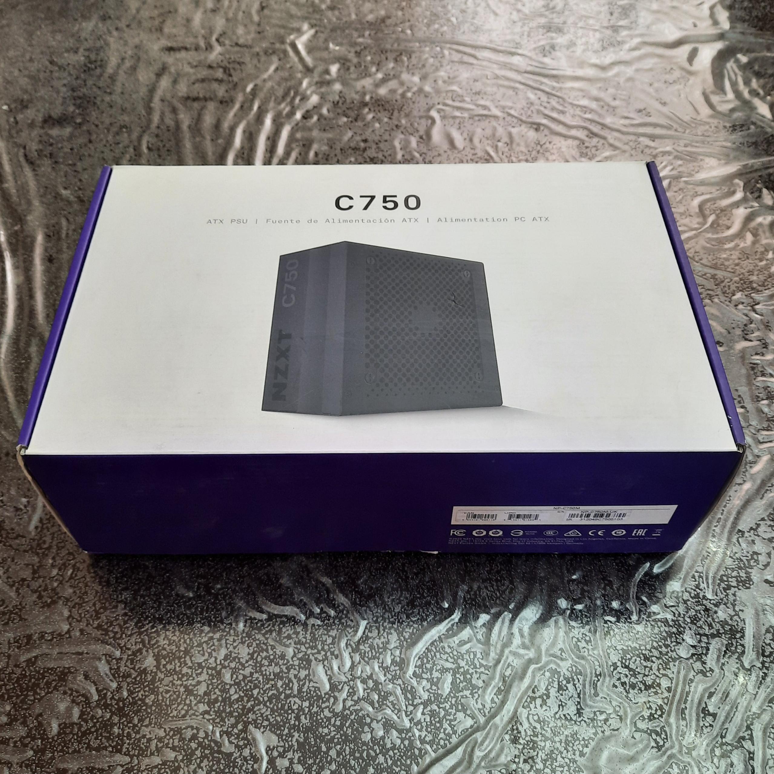 پاور کامپیوتر 750 وات NZXT C750 فول ماژولار