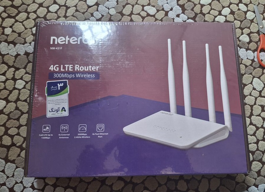 مودم 4G LTE نتربیت مدل NW-431F