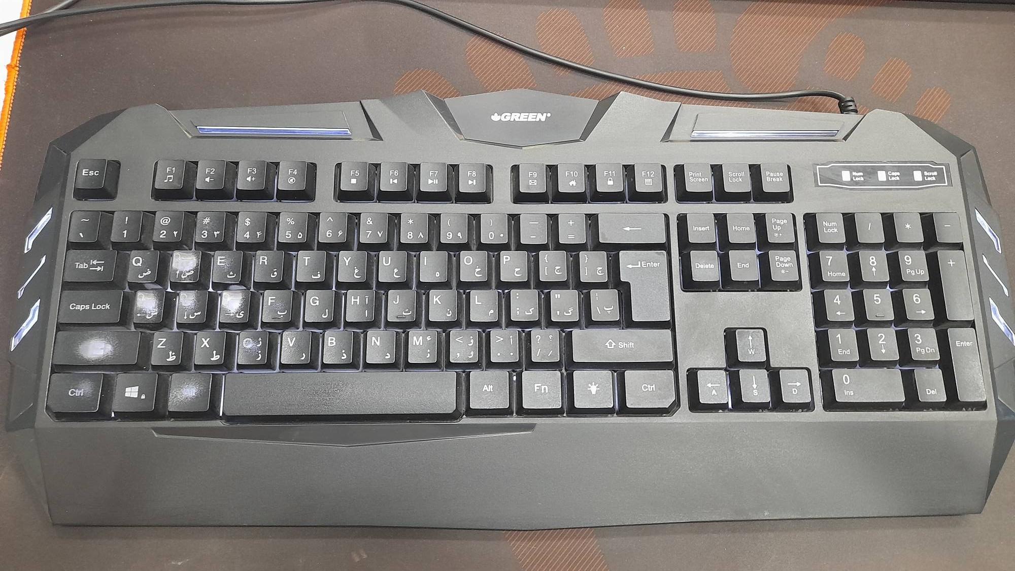 کیبورد گیمینگ گرین gk 403