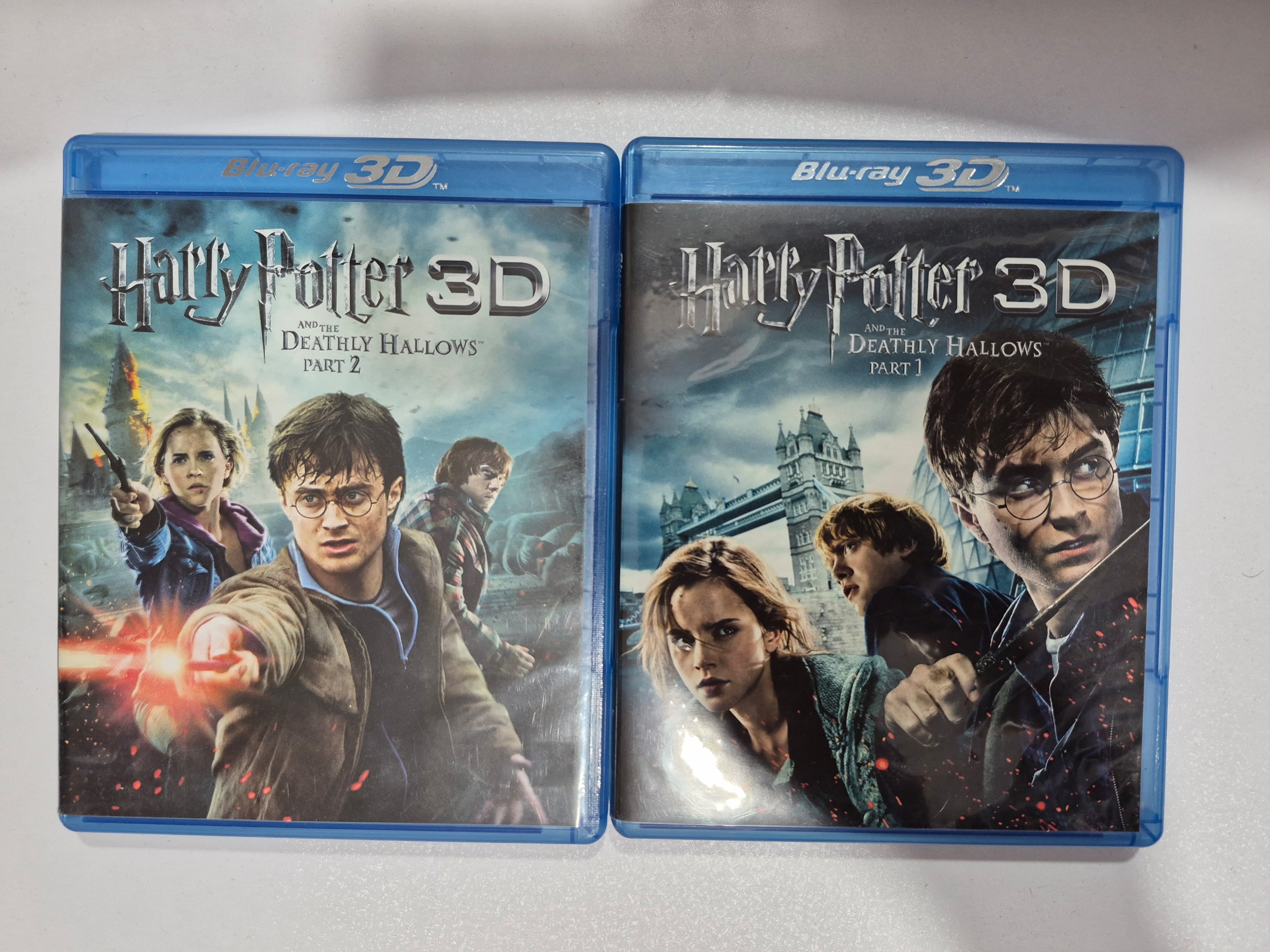 دیسک بلوری 3D اورجینال هری پاتر پارت 1 و 2
