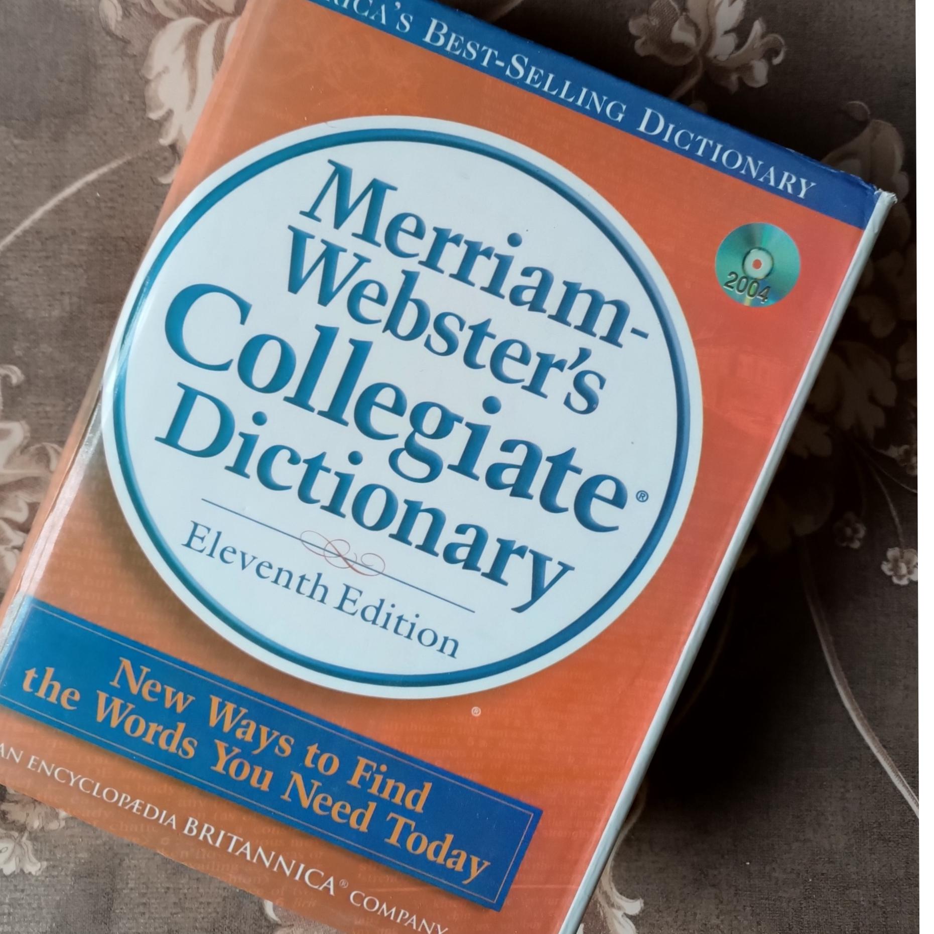 Merriam websters collegiate dictionary