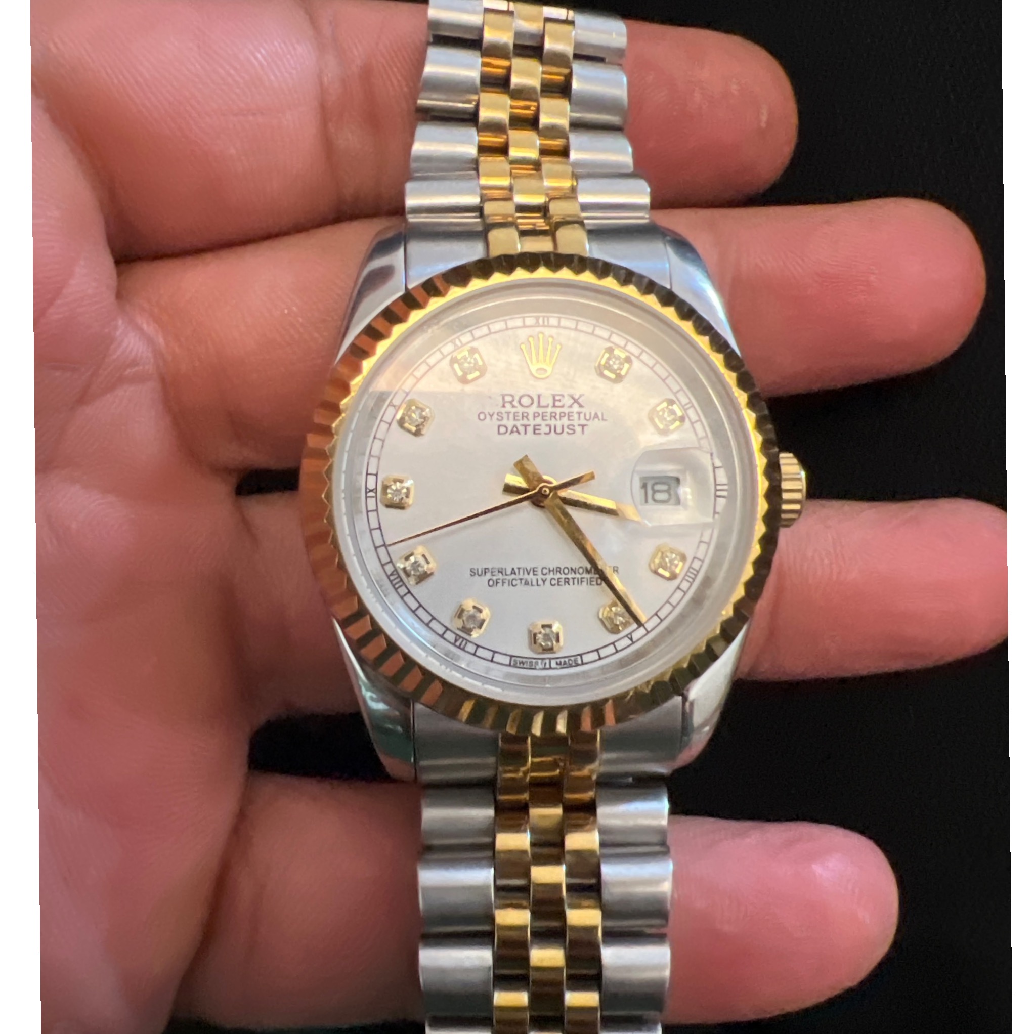 ساعت رولکس رنگ ثابت