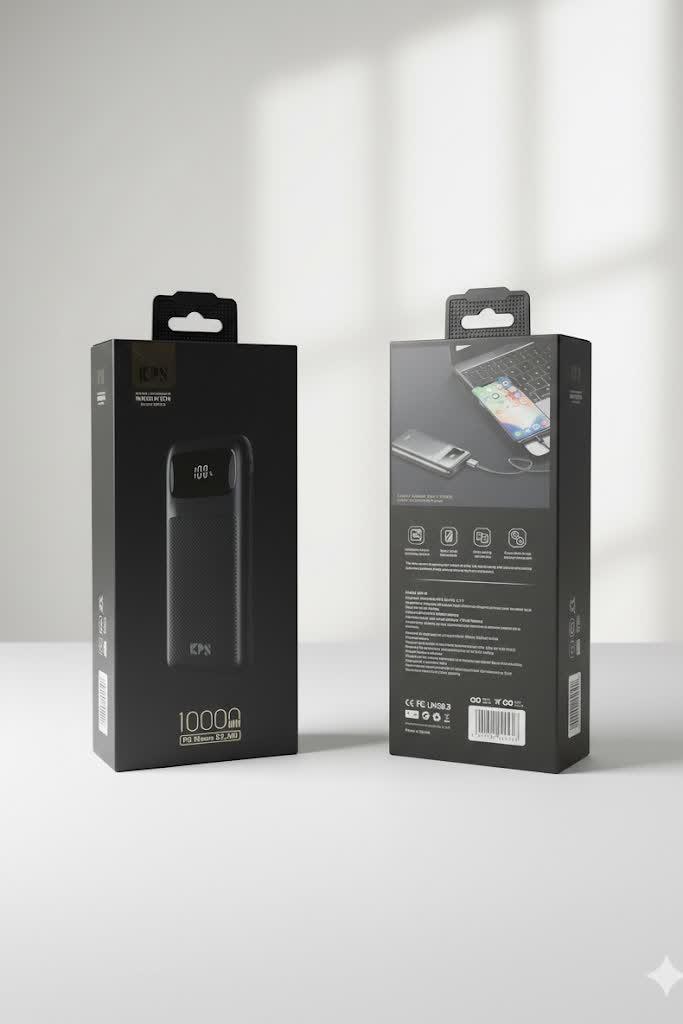 پاوربانک KPS مدل kp-08 ظرفیت 10000 میلی آمپر