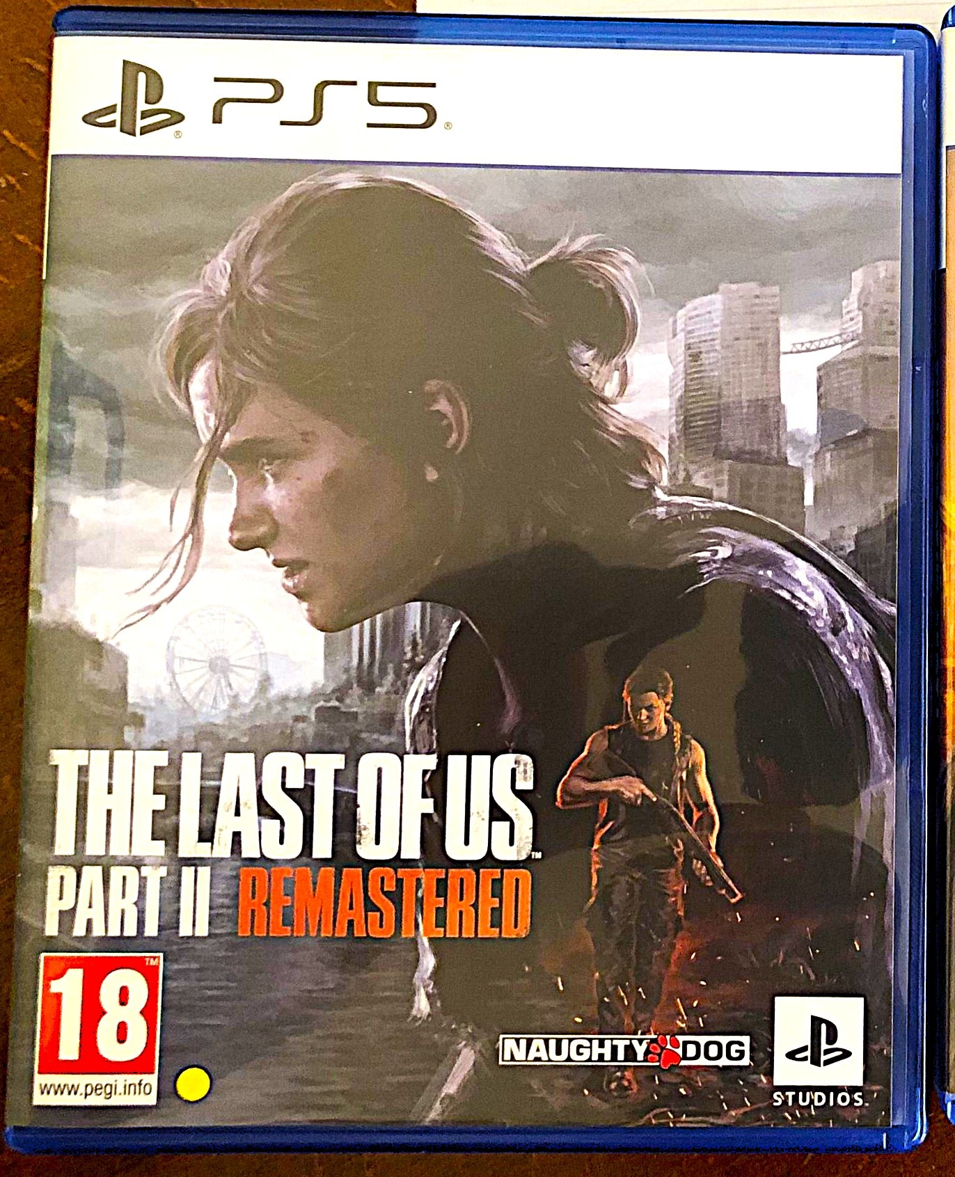 بازی LAST OF US PART II remasterd درحد نو