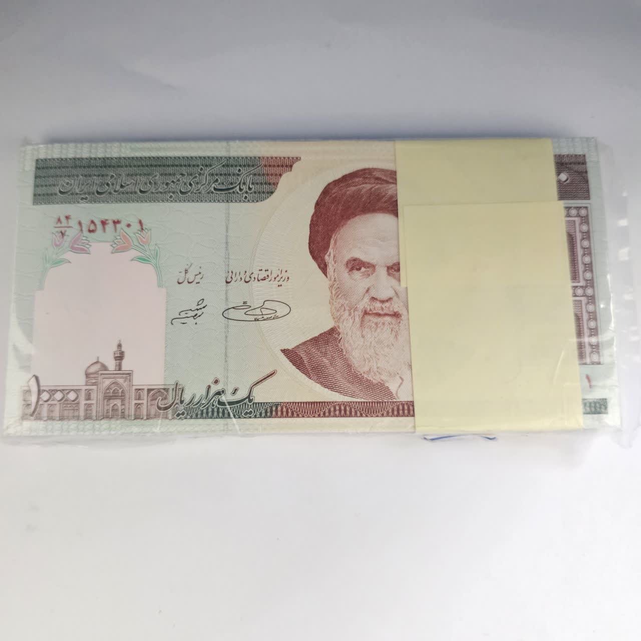  بسته اسکناس 100 تومنی امامی نو نو