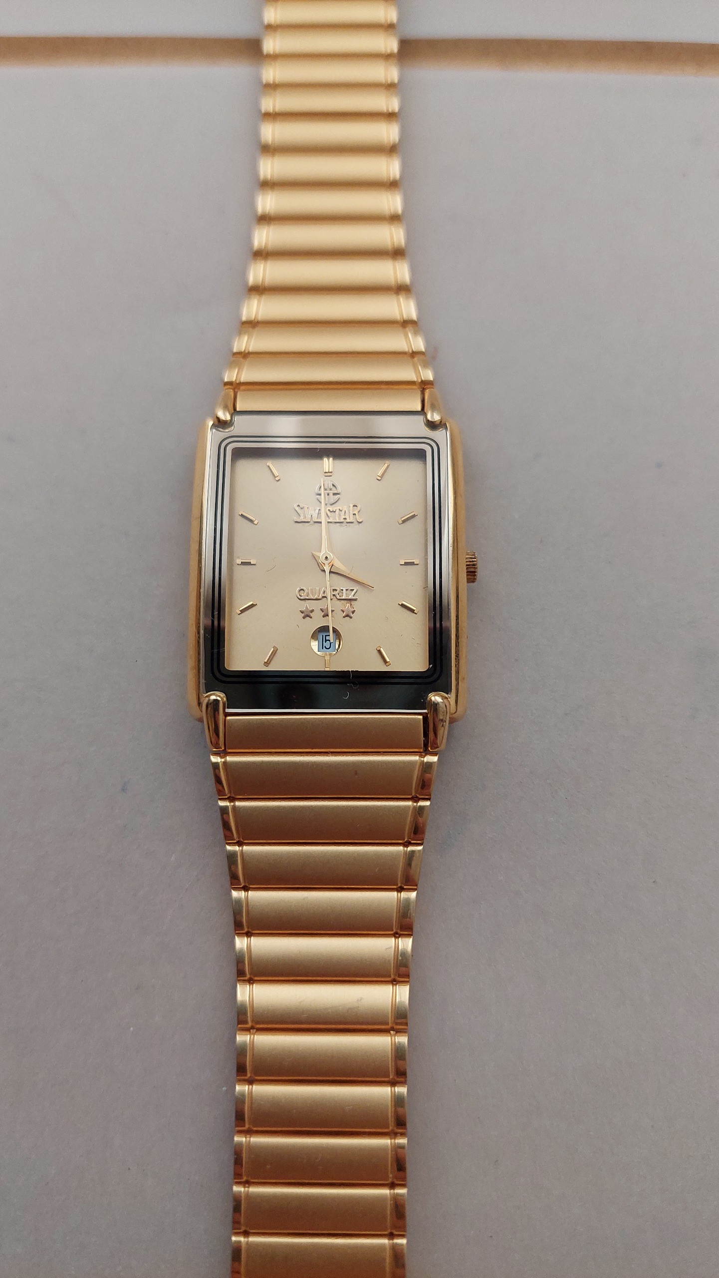 ساعت swistar روکش 22k gold