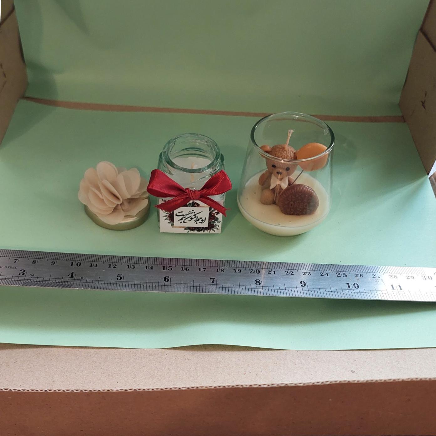 دو عدد شمع تزئینی