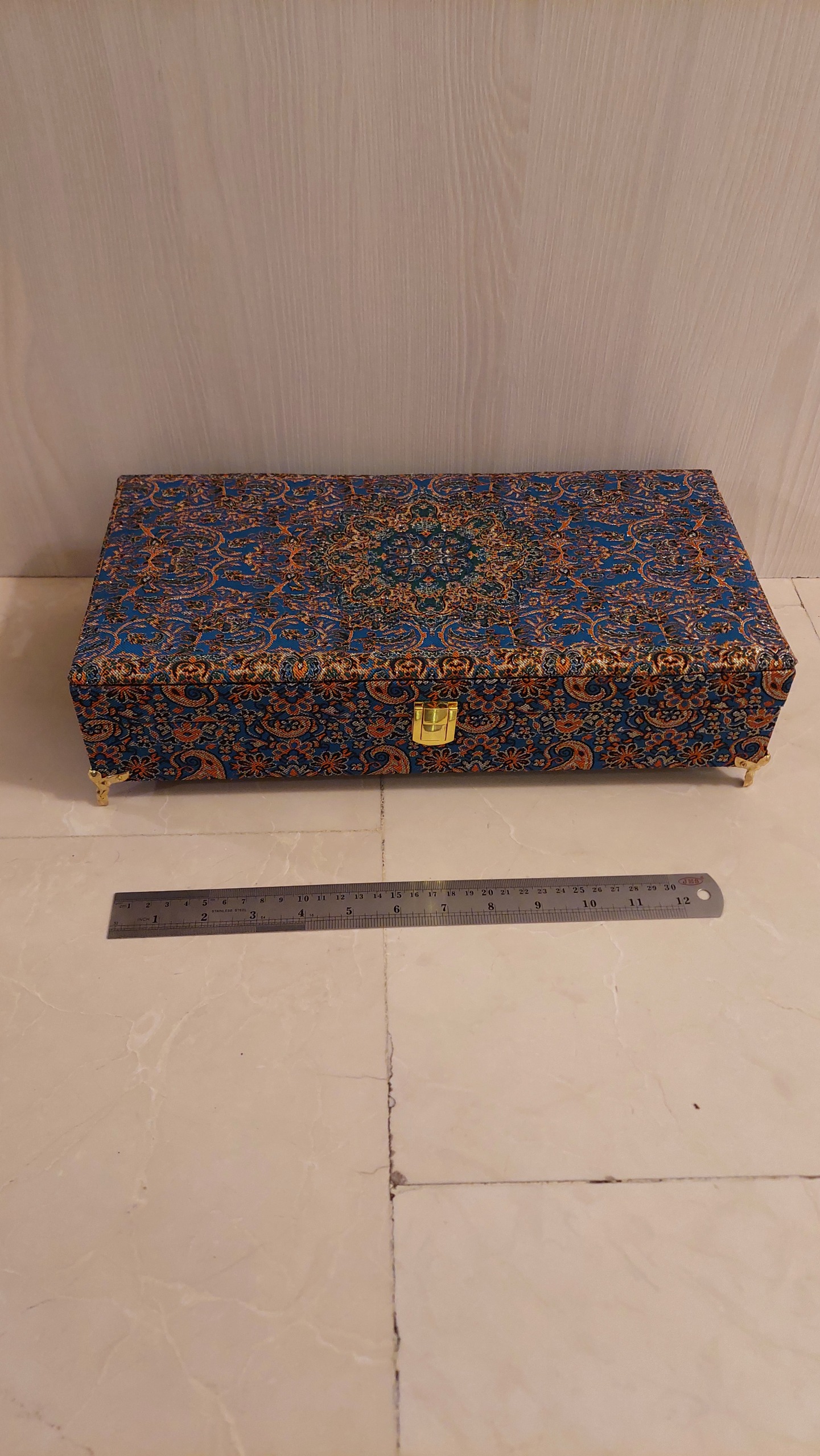 صندوق ترمه طرح زربافت