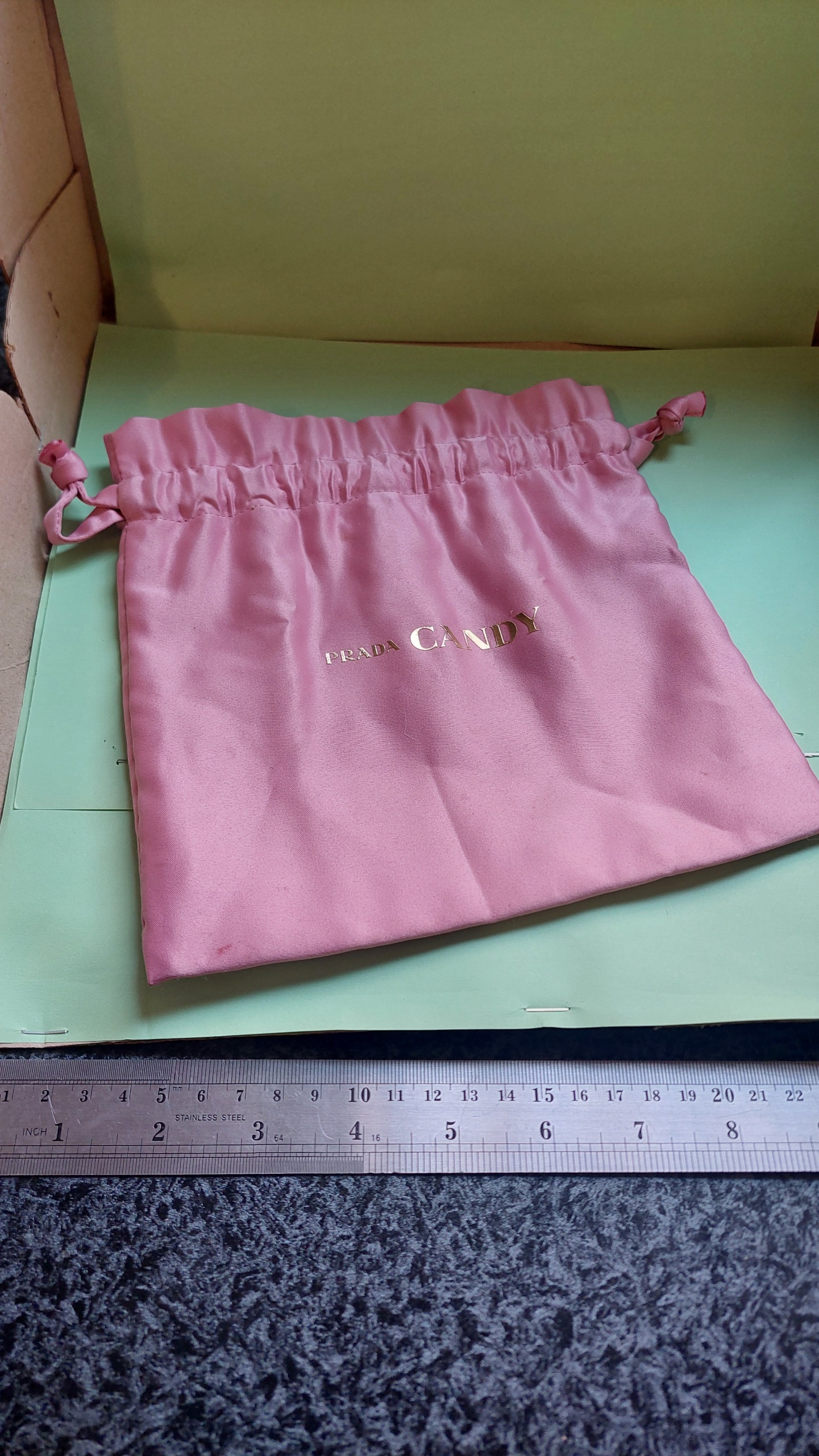 بگ مخملی برند prada اورجینال