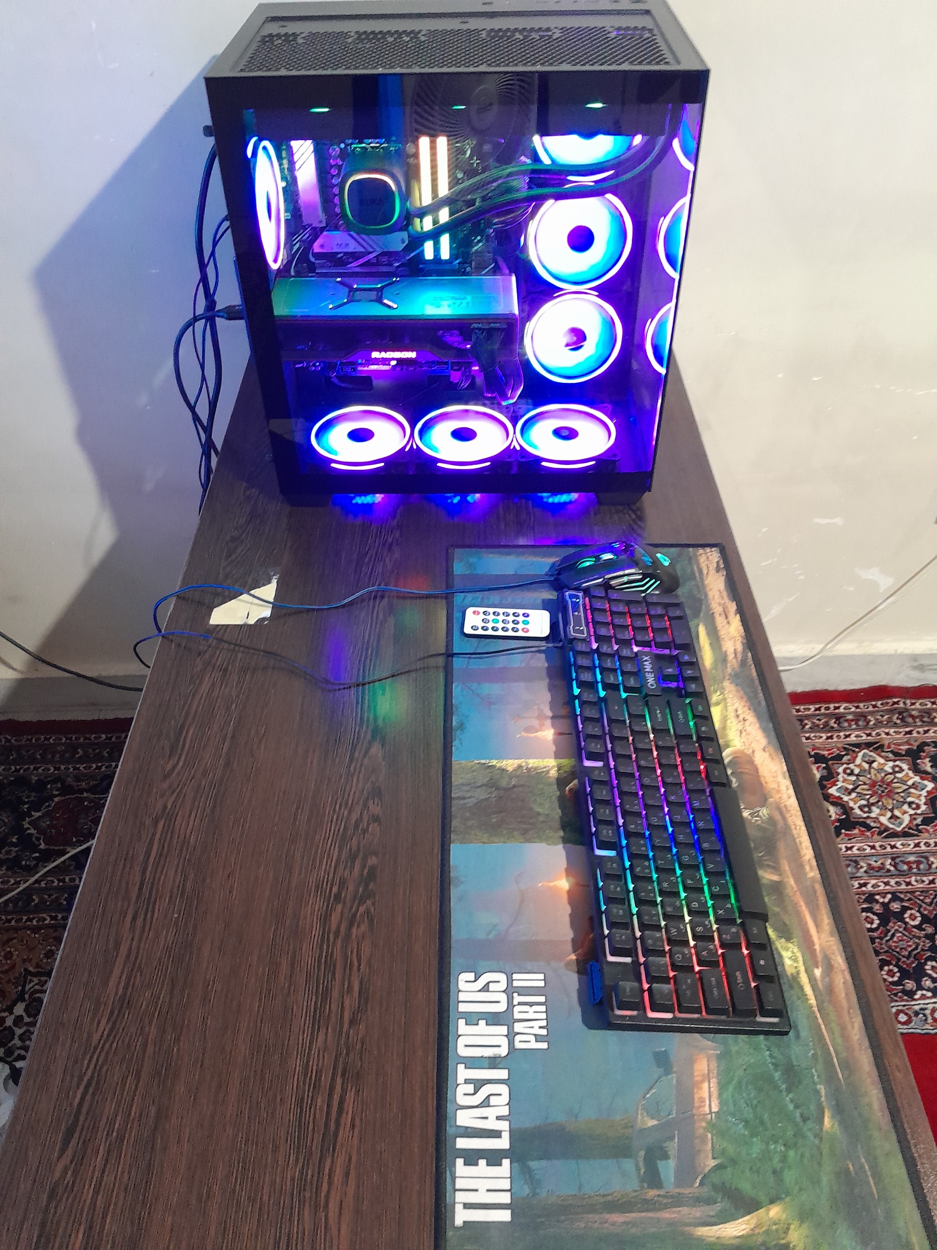 کیس گیمینگ هیولا کنترل دار