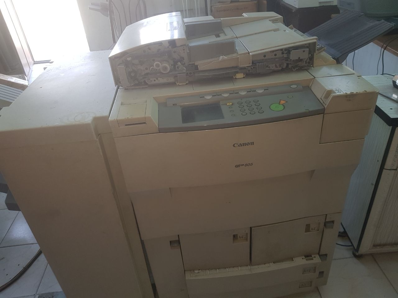 کلیه قطعات canon605 (دست دوم)