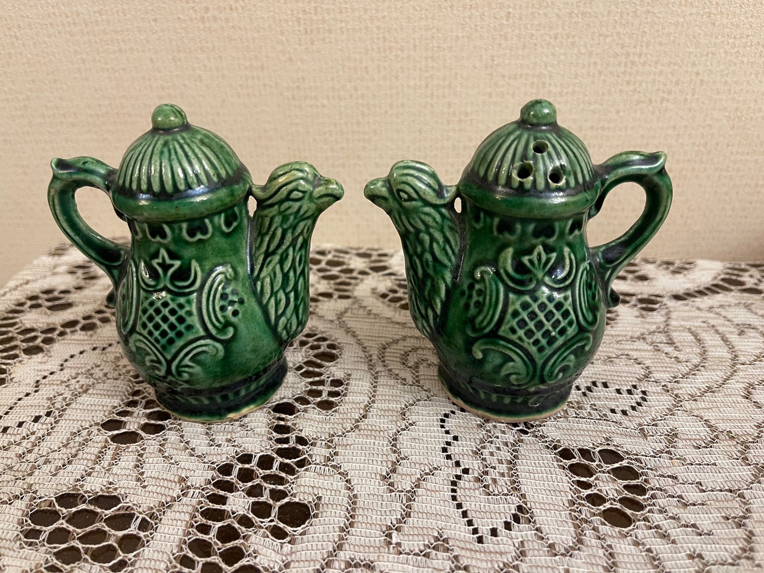 جفت نمکدان ریلای قدیمی