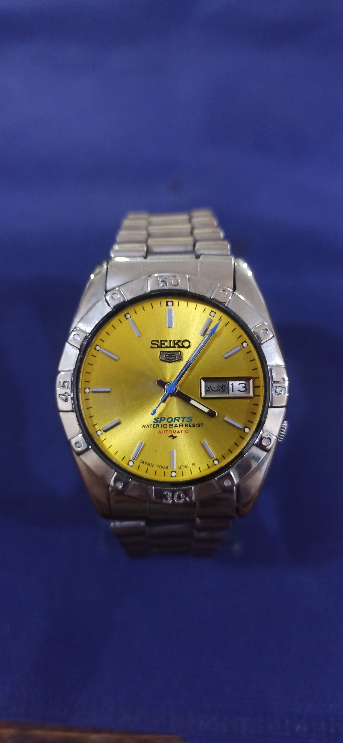 سیکو5 اسپورت لیمویی نباتی ژاپن اصل اتومات