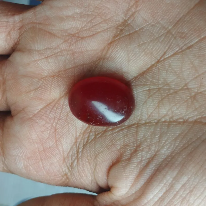 نگین عقیق سرخ کد 1