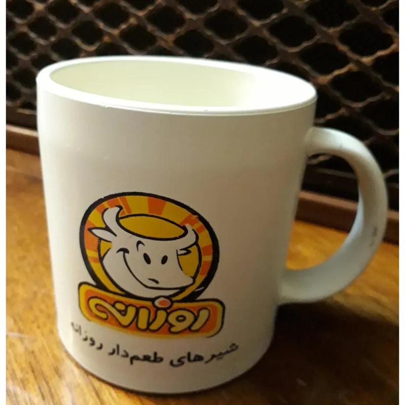 لیوان تبلیغاتی روزانه ماگ تبلیغاتی شیر روزانه