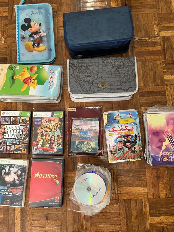 550 عدد انواع cd و dvd