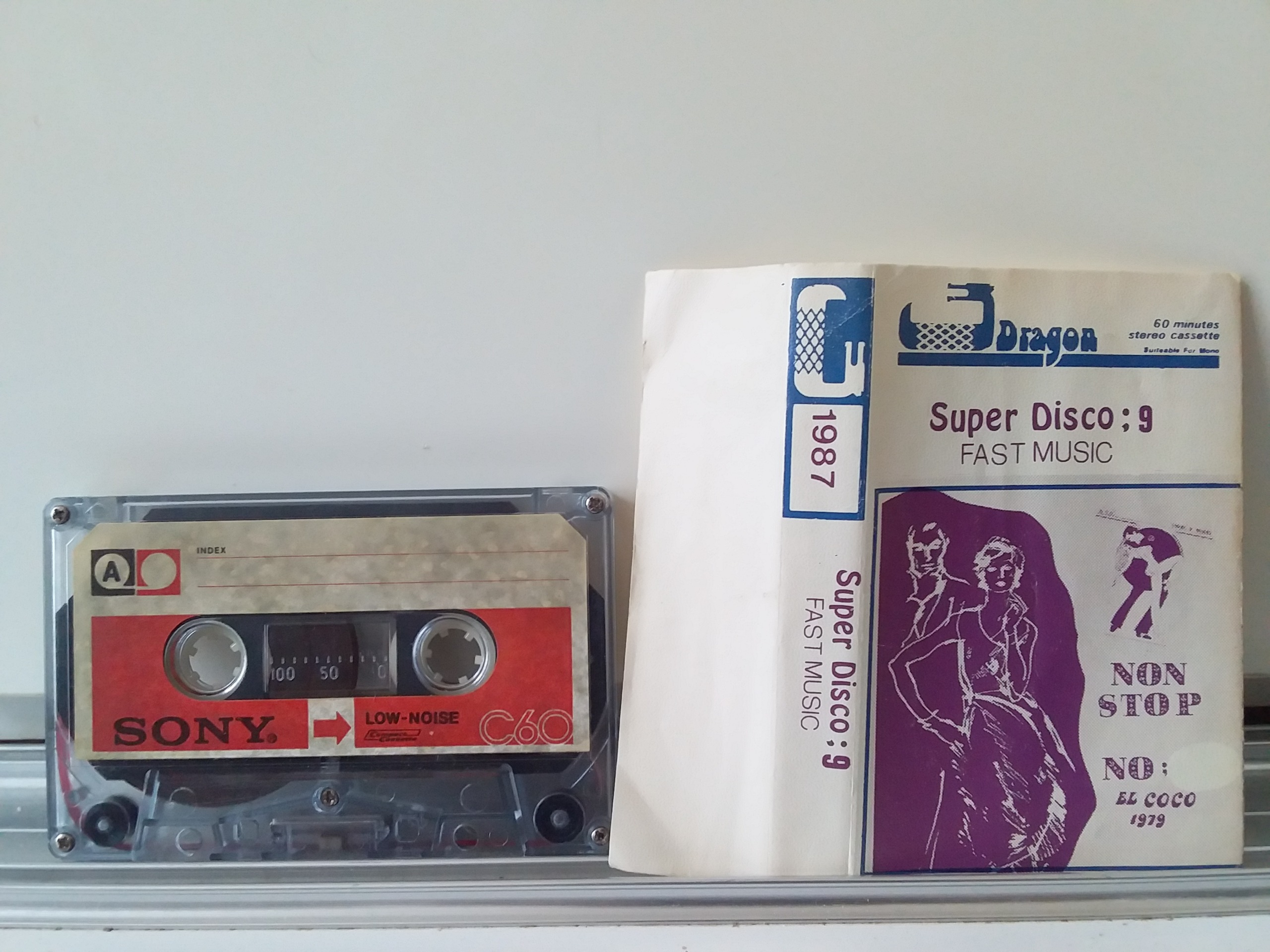 نوار کاست خارجی fast music استریو دراگون