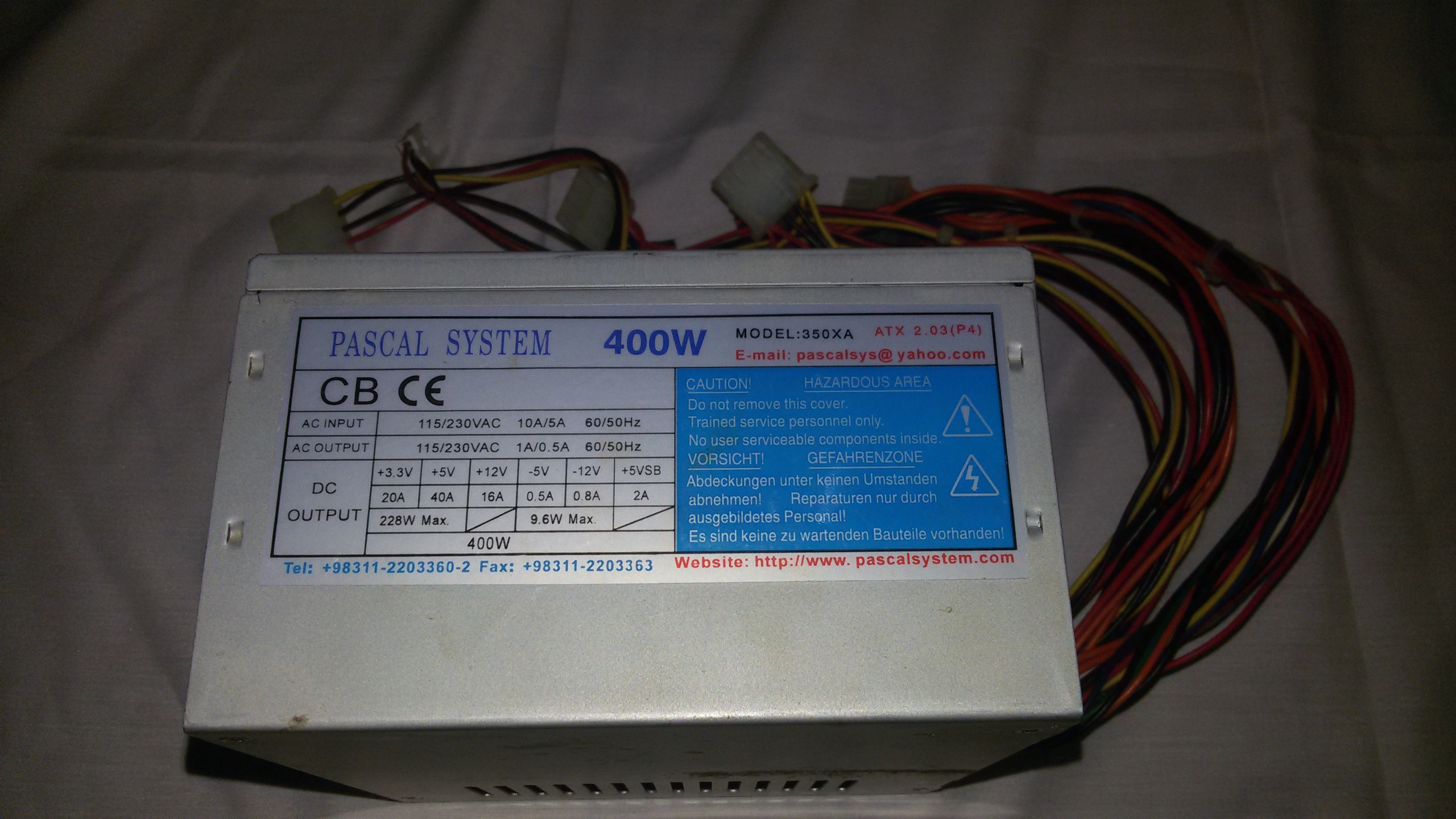 پاور کامپیوتر پاسکال 400