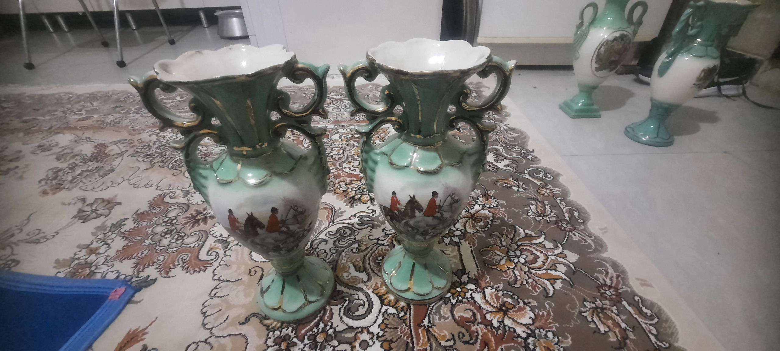 گلدان قصایی جفت