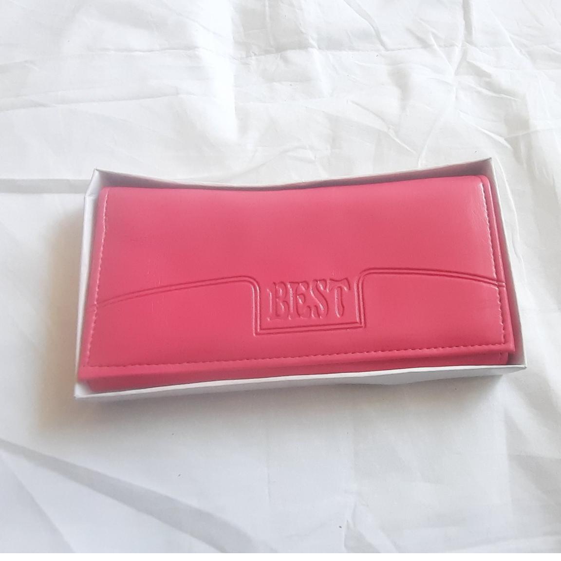 کیف پول زنانه صورتی مارک BEST