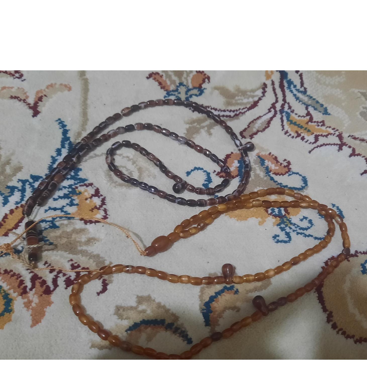 تسبیح مرجان یا صدف 2عدد