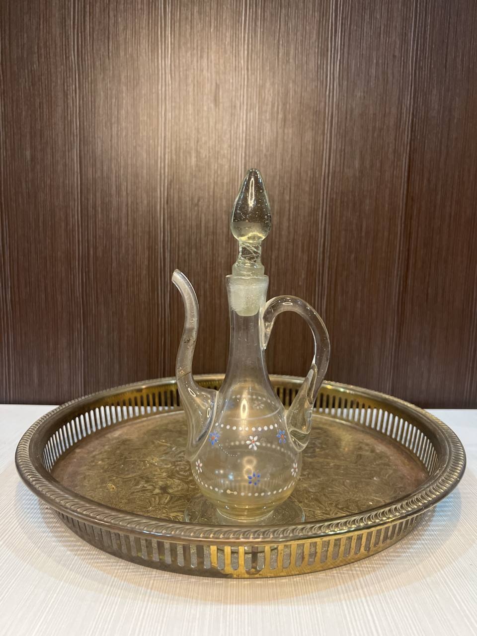 گلابپاش بلور مرصع قدیما