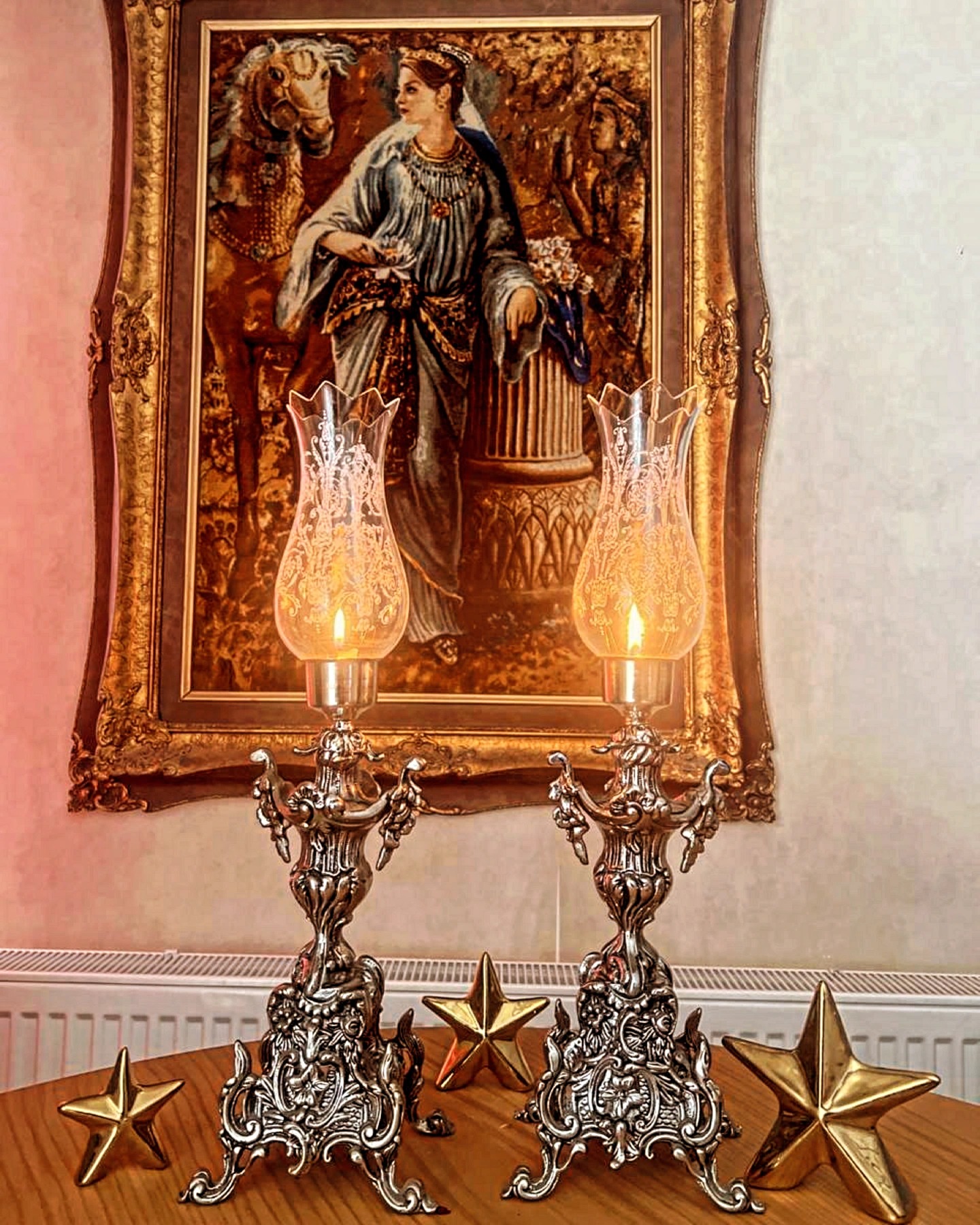 شمعدان سیلورپلیت لاله