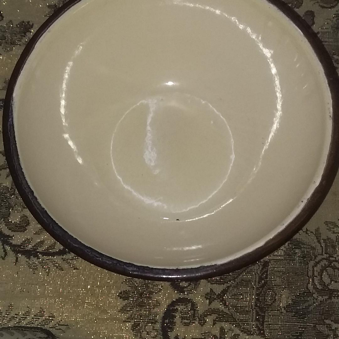 انتیک کاسه لعابدار قدیمی