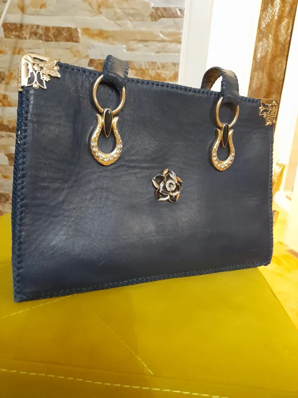کیف چرم دست دوز