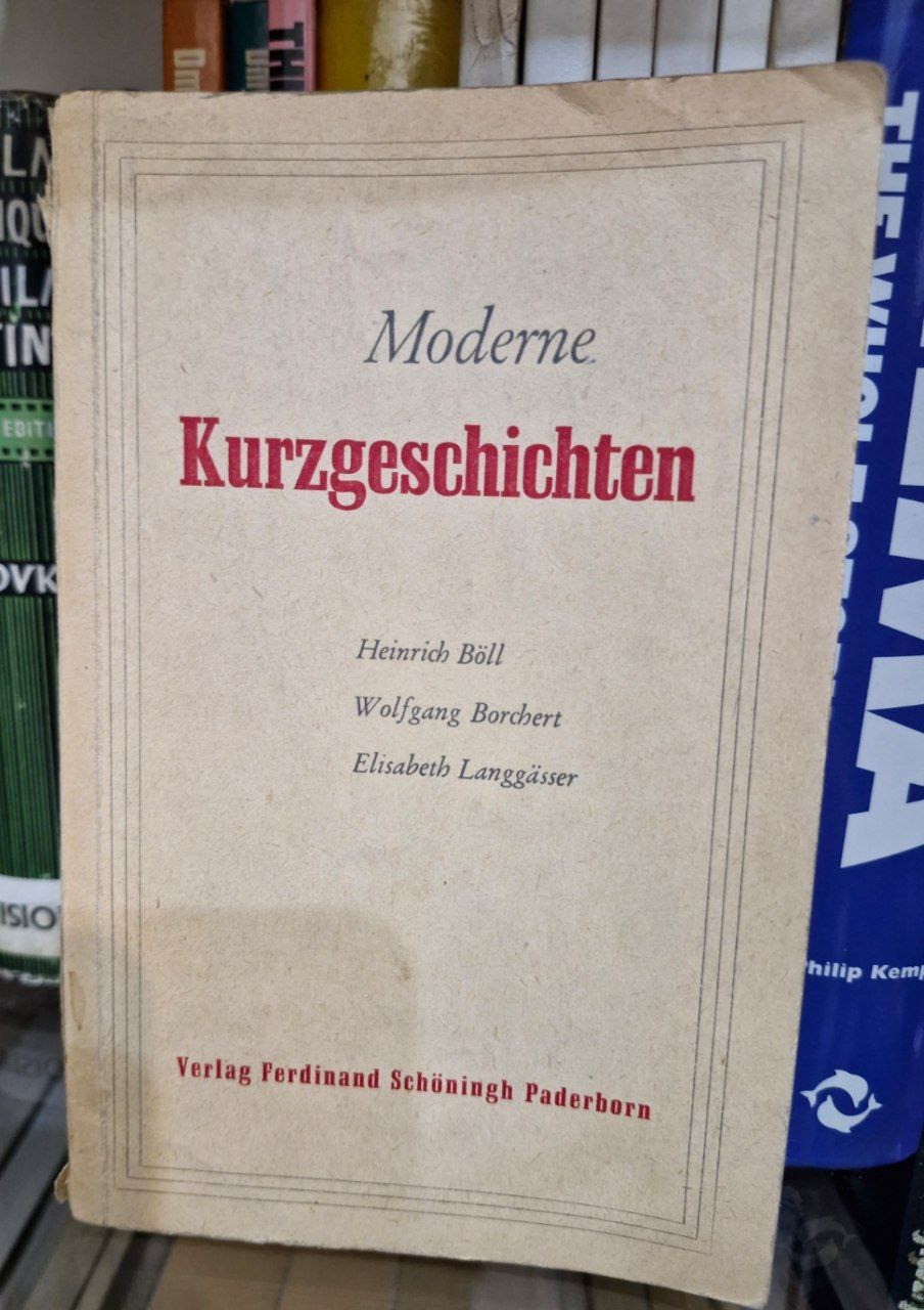 Moderne Kurzgeschichten آلمانی