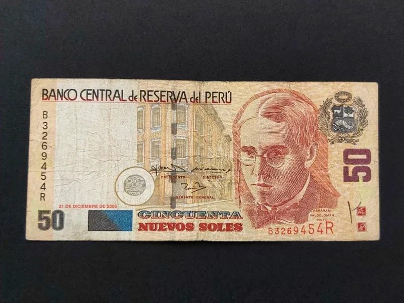 اسکناس کمیاب 50 سول پرو 2006