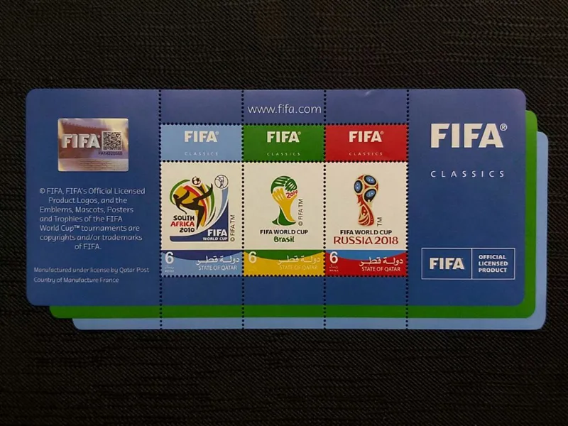  تمبر یادبود FIFA جامجهانی قطر  2021