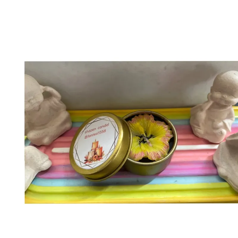 کاسه فلزی شمع